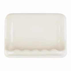 Bathroom Accessories Almond 4-3/4 in. x 6-3/8 in. Soap Dish Wall Accessory by Daltile