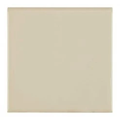 Semi-Gloss Almond 4-1/4 in. x 4-1/4 in. Ceramic Bullnose Wall Tile (0.125 sq. ft. / piece) by Daltile