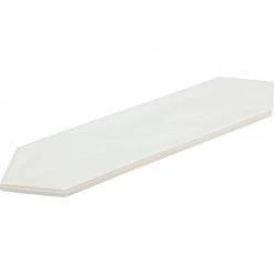 LuxeCraft Arctic White Glossy 3 in. x 12. in. Glazed Ceramic Picket Wall Tile (8.8 sq. ft./Case) by Daltile -Daltile Sales Store arctic white matte daltile ceramic tile 0190312picka1p2 4f 1000