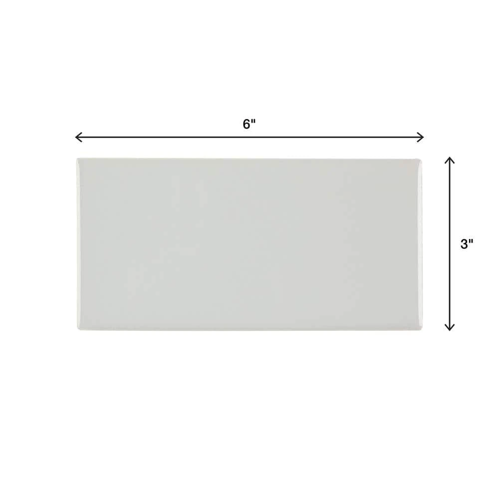 Restore 3 in. x 6 in. Glazed Ceramic Ash Gray Subway Tile (12.5 sq. ft. / case) by Daltile 7 Restore 3 in. x 6 in. Glazed Ceramic Ash Gray Subway Tile (12.5 sq. ft. / case) by Daltile - Image 5