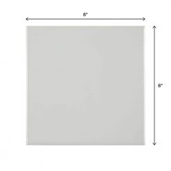 Restore Ash Gray 6 in. x 6 in. Glazed Ceramic Wall Tile (12.5 sq. ft. / case) by Daltile -Daltile Sales Store ash gray daltile ceramic tile x114661p1 66 1000