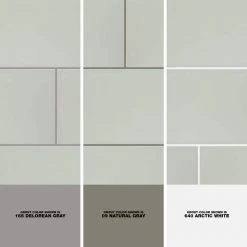 Restore Ash Gray 8 in. x 24 in. Glazed Ceramic Wall Tile (13.3 sq. ft./Case) by Daltile -Daltile Sales Store ash gray daltile ceramic tile x1148241p2 1d 1000