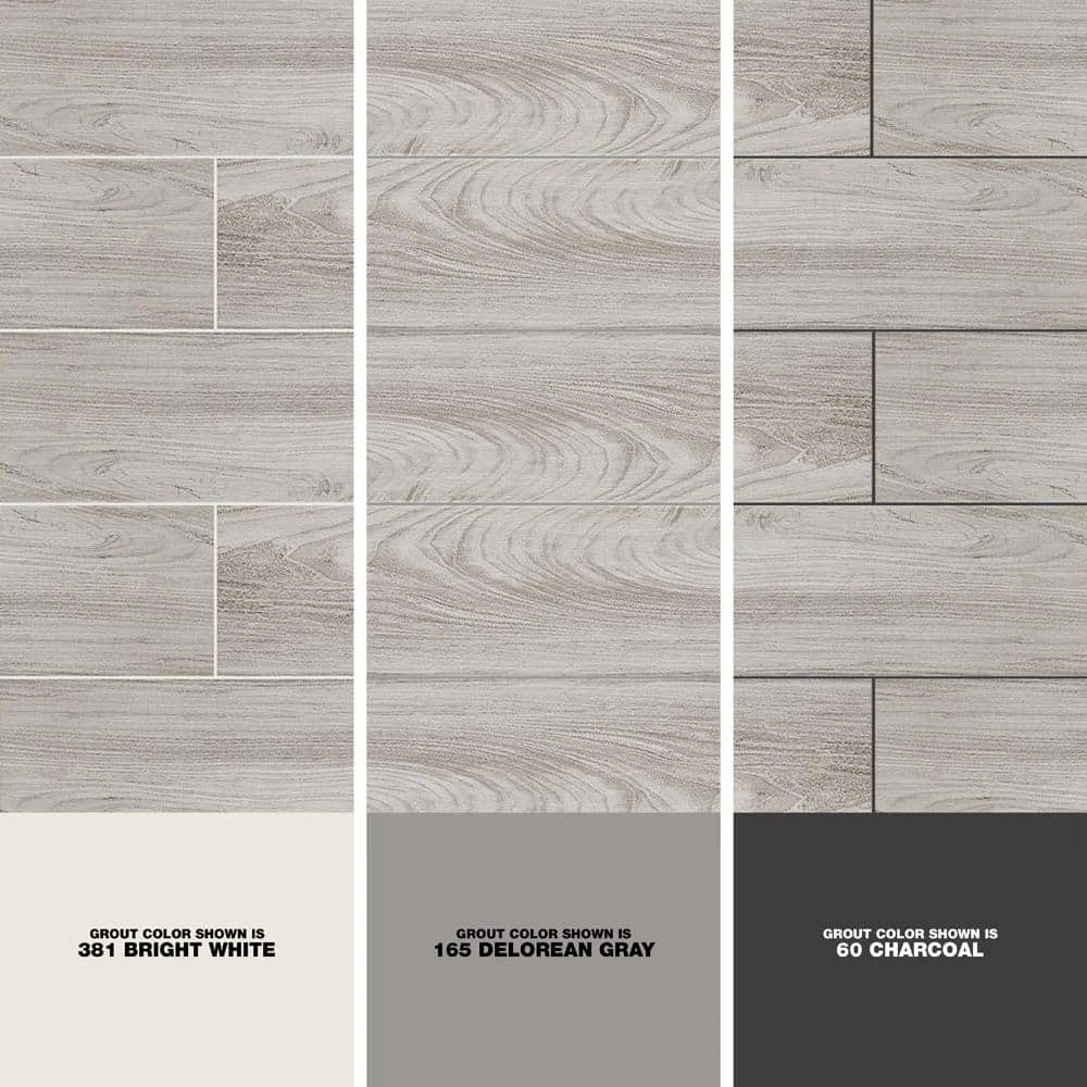 Regent Grove Ash Gray 6 in. x 36 in. Glazed Porcelain Floor and Wall Tile (348 sq. ft./Pallet) by Daltile 7 Regent Grove Ash Gray 6 in. x 36 in. Glazed Porcelain Floor and Wall Tile (348 sq. ft./Pallet) by Daltile - Image 5