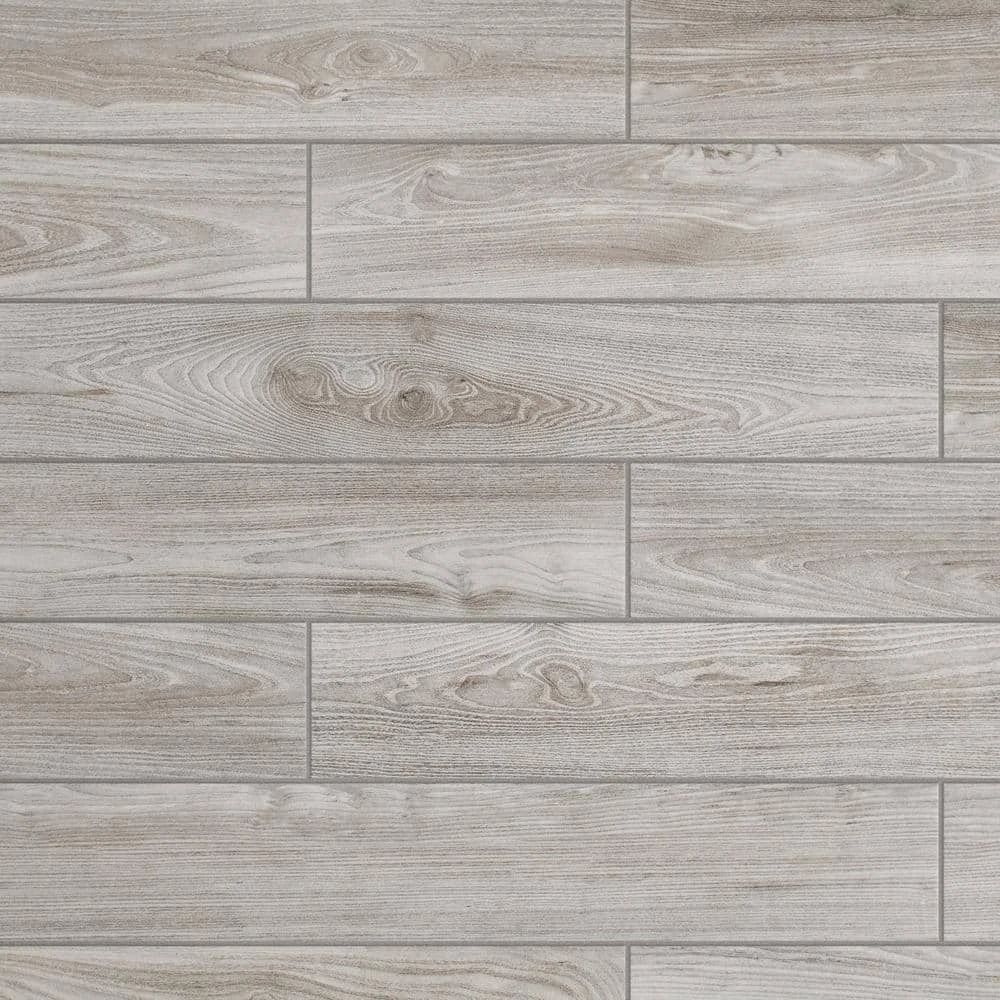 Regent Grove Ash Gray 6 in. x 36 in. Glazed Porcelain Floor and Wall Tile (348 sq. ft./Pallet) by Daltile 3 Regent Grove Ash Gray 6 in. x 36 in. Glazed Porcelain Floor and Wall Tile (348 sq. ft./Pallet) by Daltile