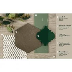 Regent Grove Ash Gray 8 in. x 47 in. Color Body Porcelain Floor and Wall Tile (15.2 sq. ft./Case) by Daltile -Daltile Sales Store ash gray daltile porcelain tile rg05plk848mthd 1d 1000