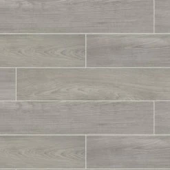 Regent Grove Ash Gray 8 in. x 47 in. Color Body Porcelain Floor and Wall Tile (15.2 sq. ft./Case) by Daltile