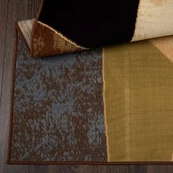 Optimum Napoli Beige/Black 5 ft. x 7 ft. Geometric Area Rug by Home Dynamix -Daltile Sales Store beige black home dynamix area rugs 2 hd973 996 4f 1000