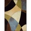 Optimum Napoli Beige/Black 5 ft. x 7 ft. Geometric Area Rug by Home Dynamix -Daltile Sales Store beige black home dynamix area rugs 2 hd973 996 64 1000