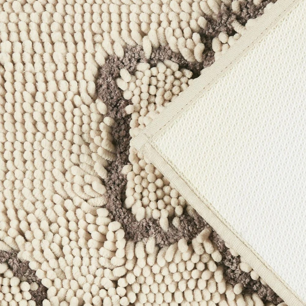 Comfy Pooch Clean Paw Beige/Brown 21 in. x 30 in. Door Mat For Pets by Home Dynamix 6 Comfy Pooch Clean Paw Beige/Brown 21 in. x 30 in. Door Mat For Pets by Home Dynamix - Image 4