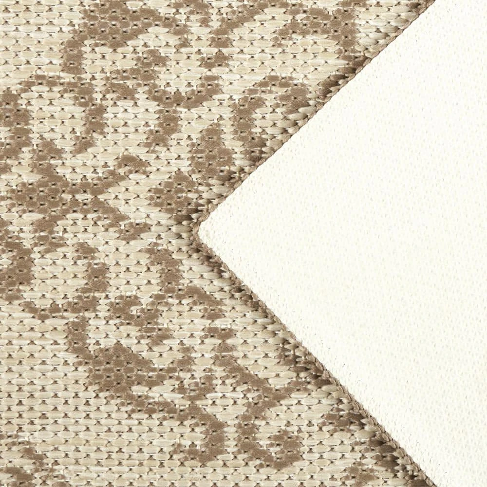 Cafe Jardin Beige/Brown 23.6 in. x 35.4 in. Kitchen Mat by Home Dynamix 6 Cafe Jardin Beige/Brown 23.6 in. x 35.4 in. Kitchen Mat by Home Dynamix - Image 4