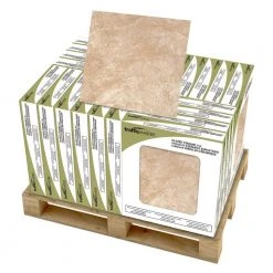 Portland Stone Beige 18 in. x 18 in. Glazed Ceramic Floor and Wall Tile (348.8 sq. ft./Pallet) by Daltile -Daltile Sales Store beige daltile ceramic tile pt011818hdpl1pv fa 1000