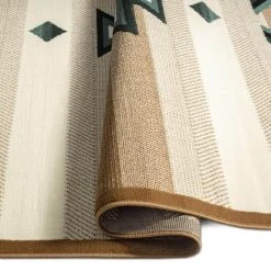 Premium Sagrada Beige/Green 8 ft. x 10 ft. Geometric Area Rug by Home Dynamix -Daltile Sales Store beige green home dynamix area rugs 1 7053 100 4f 1000