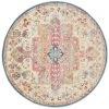 Serena Daina Beige/Multi 8 ft. Round Medallion Area Rug by Home Dynamix -Daltile Sales Store beige multi home dynamix area rugs 8r 7765 149 64 1000