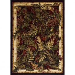 Optimum Black/Multi 8 ft. x 10 ft. Indoor Area Rug by Home Dynamix