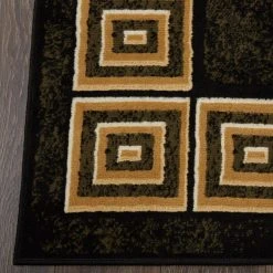 Optimum Eros Black/Beige 4 ft. x 5 ft. Geometric Area Rug by Home Dynamix -Daltile Sales Store black beige home dynamix area rugs 3 11021 450 c3 1000