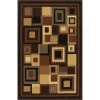 Catalina Black/Brown 8 ft. x 10 ft. Geometric Area Rug by Home Dynamix -Daltile Sales Store black brown home dynamix area rugs 1 4467 469 64 1000