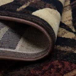 Catalina Black/Brown 8 ft. x 10 ft. Abstract Area Rug by Home Dynamix -Daltile Sales Store black brown home dynamix area rugs 1 4473 450 1f 1000