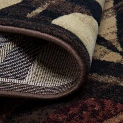 Catalina Black/Brown 3 ft. x 5 ft. Abstract Area Rug by Home Dynamix -Daltile Sales Store black brown home dynamix area rugs 3 4473 450 1f 1000