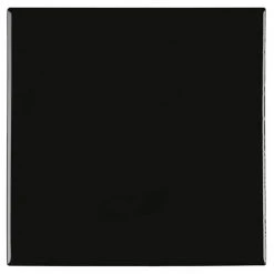 Restore Black 6 in. x 6 in. Glazed Ceramic Wall Tile (12.5 sq. ft./Case) by Daltile