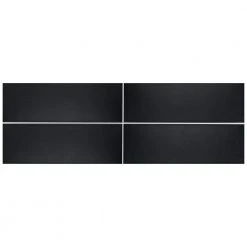 Restore Black 8 in. x 24 in. Glazed Ceramic Wall Tile (13.3 sq. ft./Case) by Daltile 10 Restore Black 8 in. x 24 in. Glazed Ceramic Wall Tile (13.3 sq. ft./Case) by Daltile -Daltile Sales Store black daltile ceramic tile k1118241p2 66 1000