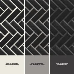 Restore Matte Black Herringbone 9 in. x 12 in. x 6.35 mm Glazed Ceramic Mosaic Tile (0.6 sq. ft./Each) by Daltile 7 Restore Matte Black Herringbone 9 in. x 12 in. x 6.35 mm Glazed Ceramic Mosaic Tile (0.6 sq. ft./Each) by Daltile -Daltile Sales Store black daltile ceramic tile k71113herms1p2 1f 1000