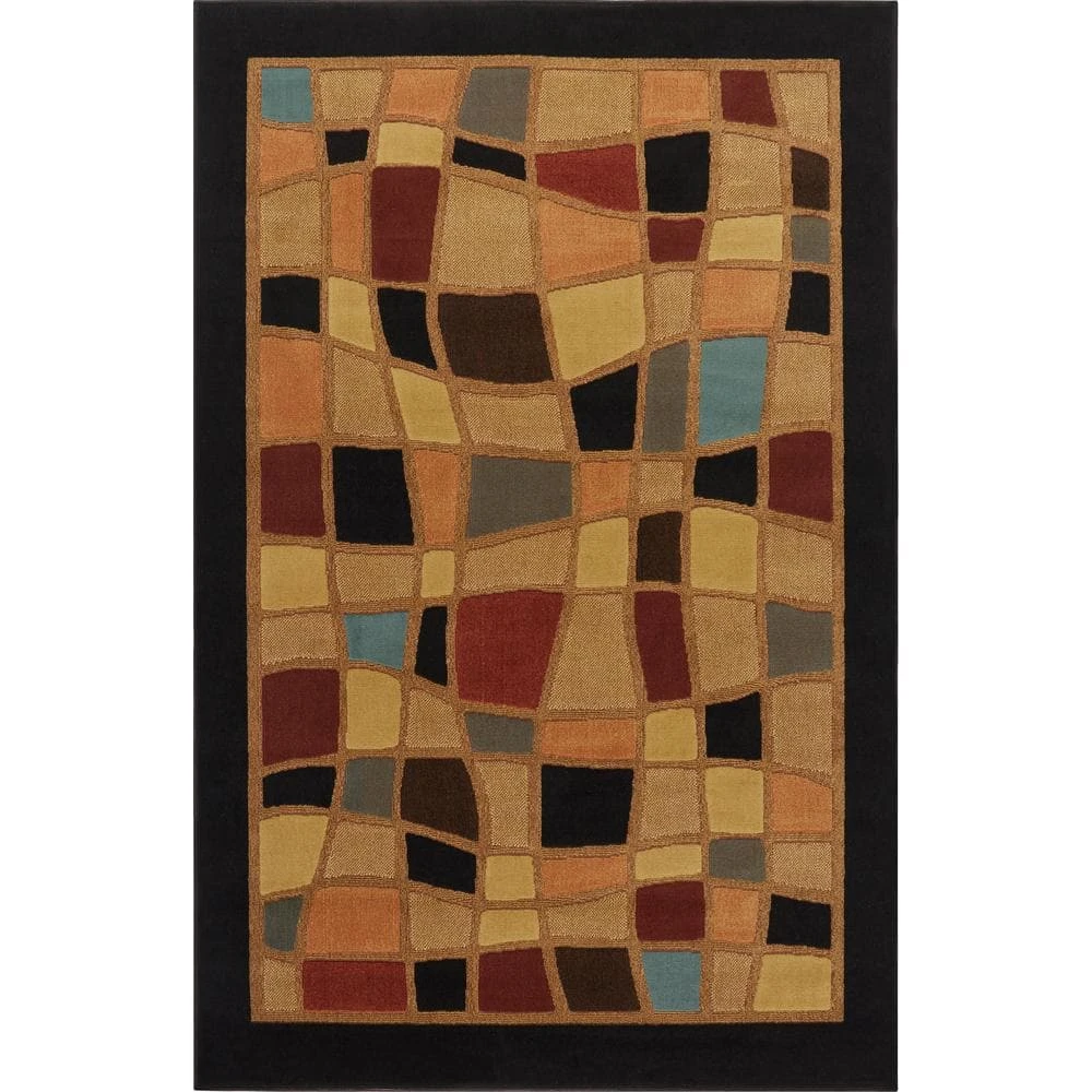 Catalina Black 8 ft. x 10 ft. Indoor Area Rug by Home Dynamix 3 Catalina Black 8 ft. x 10 ft. Indoor Area Rug by Home Dynamix