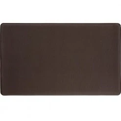 Trenton Solace Black 17 in. x 32 in. Anti Fatigue Kitchen Mat by Home Dynamix -Daltile Sales Store black home dynamix kitchen mats 1 trkm 450 1f 1000