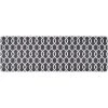 Cozy Living Kochi Lattice Espresso Black 17.5 in. x 55 in. Anti Fatigue Kitchen Mat by Home Dynamix -Daltile Sales Store black home dynamix kitchen mats 1a k01 64 1000