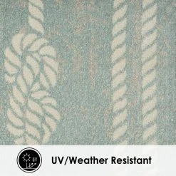 Marine Anchor Blue/Ivory 8 ft. x 10 ft. Indoor/Outdoor Area Rug by Home Dynamix -Daltile Sales Store blue ivory home dynamix outdoor rugs 1 22121 301 40 1000