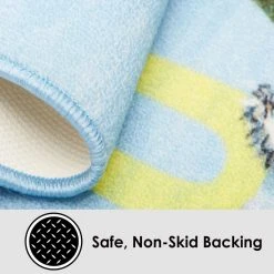 Elementary Zoo Alphabet Blue/Orange 5 ft. x 7 ft. Kids Area Rug by Home Dynamix -Daltile Sales Store blue orange home dynamix kids rugs 2a ecem05 1d 1000