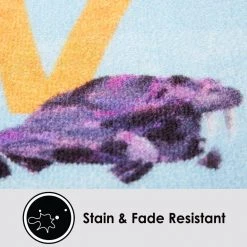 Elementary Zoo Alphabet Blue/Orange 5 ft. x 7 ft. Kids Area Rug by Home Dynamix -Daltile Sales Store blue orange home dynamix kids rugs 2a ecem05 77 1000