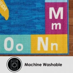 Elementary US Map Blue/Red 7 ft. x 10 ft. Kids Area Rug by Home Dynamix -Daltile Sales Store blue red home dynamix kids rugs 1a ecem02 66 1000