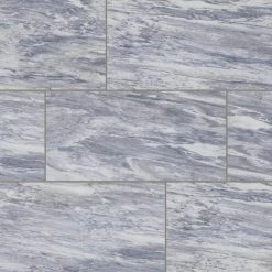 Yorkview Bluette Crystal 12 in. x 24 in. Glazed Porcelain Floor and Wall Tile (17.1 sq. ft./Case) by Daltile
