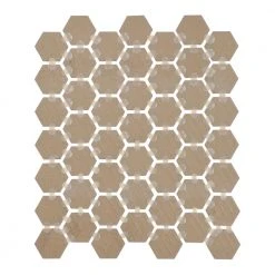 Restore Bright White 10 in. x 12 in. Glazed Ceramic Hexagon Mosaic Tile (0.81 sq. ft./each) by Daltile 13 Restore Bright White 10 in. x 12 in. Glazed Ceramic Hexagon Mosaic Tile (0.81 sq. ft./each) by Daltile -Daltile Sales Store bright white daltile ceramic tile 019015hexms1p2 77 1000