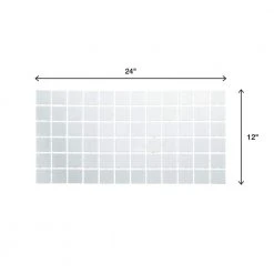 Restore Bright White 12 in. x 24 in. Glazed Ceramic Mosaic Tile (2 sq. ft./each) by Daltile -Daltile Sales Store bright white daltile ceramic tile 019022ms1p2 a0 1000
