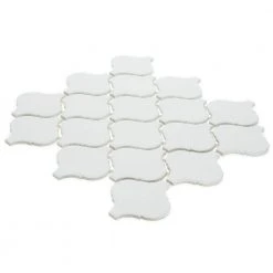 Restore Bright White 11 in. x 12 in. Glazed Ceramic Arabesque Mosaic Tile (0.74 sq. ft./Piece) by Daltile 14 Restore Bright White 11 in. x 12 in. Glazed Ceramic Arabesque Mosaic Tile (0.74 sq. ft./Piece) by Daltile -Daltile Sales Store bright white daltile ceramic tile re1533arabhd1p2 77 1000