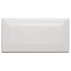 Restore 3 in. x 6 in. Ceramic Bevel Bright White Subway Tile (10 sq. ft. / case) by Daltile -Daltile Sales Store bright white daltile ceramic tile re1536modbhd1p4 c3 1000