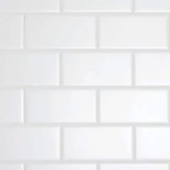 Restore 3 in. x 6 in. Ceramic Bright White Subway Tile (12.5 sq. ft. / Case) by Daltile