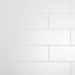 Restore 4 in. x 16 in. Ceramic Bright White Subway Tile (13.20 sq. ft. / Case) by Daltile