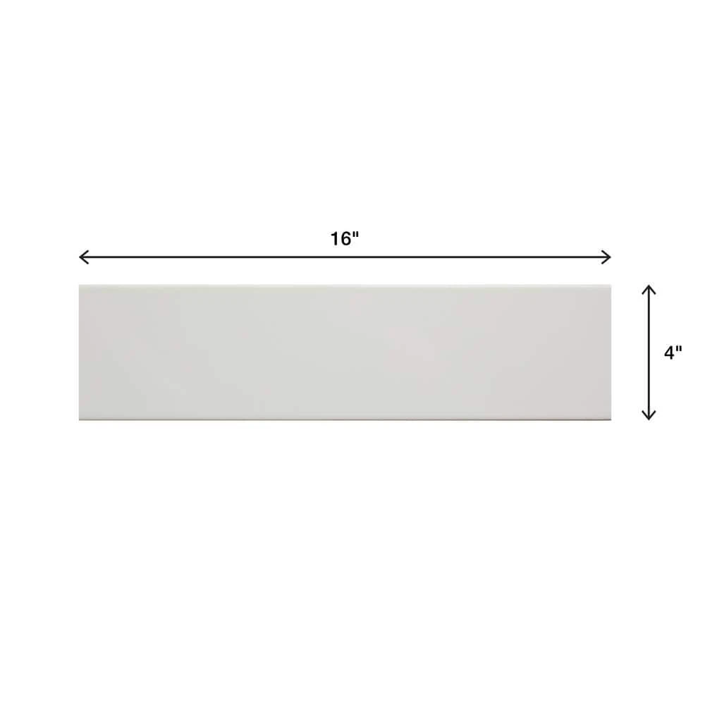 Restore 4 in. x 16 in. Ceramic Bright White Subway Tile (13.20 sq. ft. / Case) by Daltile 8 Restore 4 in. x 16 in. Ceramic Bright White Subway Tile (13.20 sq. ft. / Case) by Daltile - Image 6