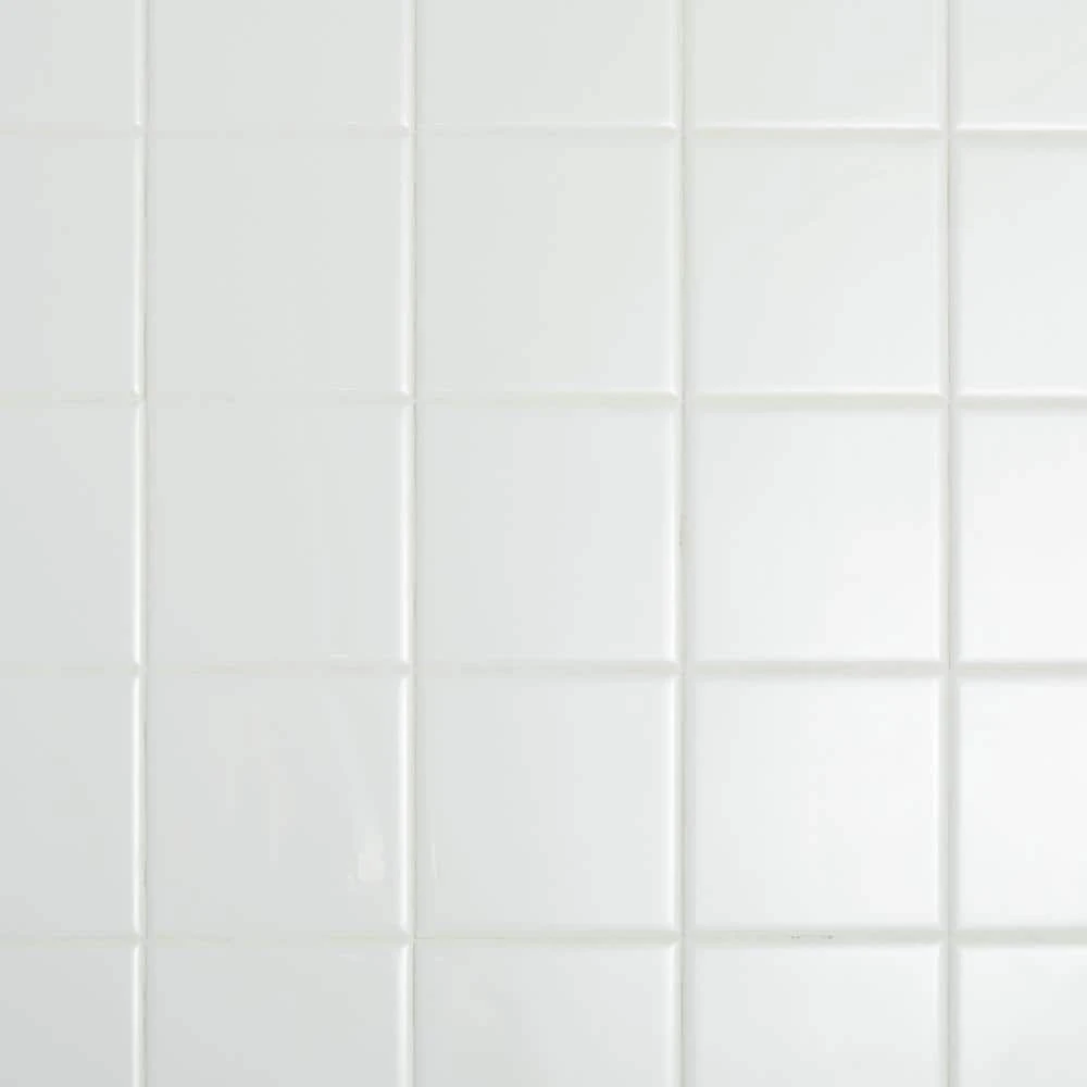 Restore Bright White 4-1/4 in. x 4-1/4 in. Ceramic Wall Tile (12.5 sq. ft. / Case) by Daltile 3 Restore Bright White 4-1/4 in. x 4-1/4 in. Ceramic Wall Tile (12.5 sq. ft. / Case) by Daltile