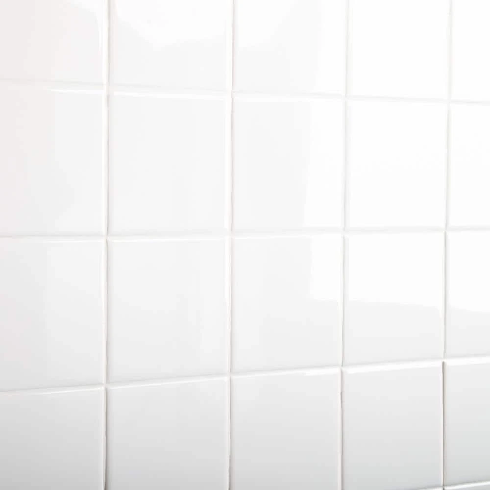 Restore Bright White 4-1/4 in. x 4-1/4 in. Ceramic Wall Tile (12.5 sq. ft. / Case) by Daltile 9 Restore Bright White 4-1/4 in. x 4-1/4 in. Ceramic Wall Tile (12.5 sq. ft. / Case) by Daltile - Image 7