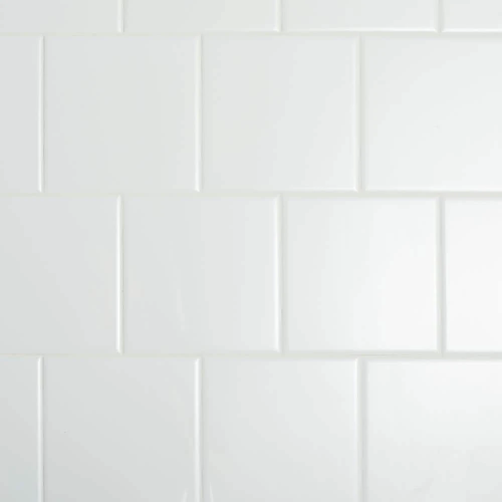 Restore Bright White 6 in. x 6 in. Ceramic Wall Tile (0.25 sq. ft./ Each) by Daltile 3 Restore Bright White 6 in. x 6 in. Ceramic Wall Tile (0.25 sq. ft./ Each) by Daltile