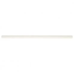 Restore Bright White 1/2 in. x 12 in. Glazed Ceramic Wall Jolly Trim Tile (0.04 sq. ft./ piece) by Daltile -Daltile Sales Store bright white daltile tile trim re15s1 212cc1p2 c3 1000