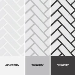 Restore Bright White Glossy 9 in. x 12 in. Glazed Ceramic Herringbone Mosaic Tile (0.6 sq. ft./each) by Daltile -Daltile Sales Store bright white glossy daltile ceramic tile 019013herms1p2 1d 1000