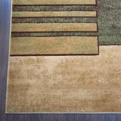Tribeca Brown/Green 3 ft. x 5 ft. Geometric Area Rug by Home Dynamix -Daltile Sales Store brown green home dynamix area rugs 3 hd5367 548 c3 1000