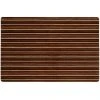 Smooth Step Brown Stripe 24 in. x 35 in. Machine Washable Kitchen Mat by Home Dynamix -Daltile Sales Store brown home dynamix door mats 3 sstp 500 64 1000