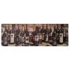 Cozy Living Wine Collection Brown 17.5 in. x 55 in. Anti Fatigue Kitchen Mat by Home Dynamix 1 Cozy Living Wine Collection Brown 17.5 in. x 55 in. Anti Fatigue Kitchen Mat by Home Dynamix -Daltile Sales Store brown home dynamix kitchen mats 1a cz25 64 1000