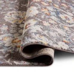 Venice Flore Brown/Ivory 8 ft. x 10 ft. Floral Area Rug by Home Dynamix -Daltile Sales Store brown ivory home dynamix area rugs 1 6072 500 1f 1000