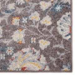 Venice Flore Brown/Ivory 8 ft. x 10 ft. Floral Area Rug by Home Dynamix -Daltile Sales Store brown ivory home dynamix area rugs 1 6072 500 c3 1000